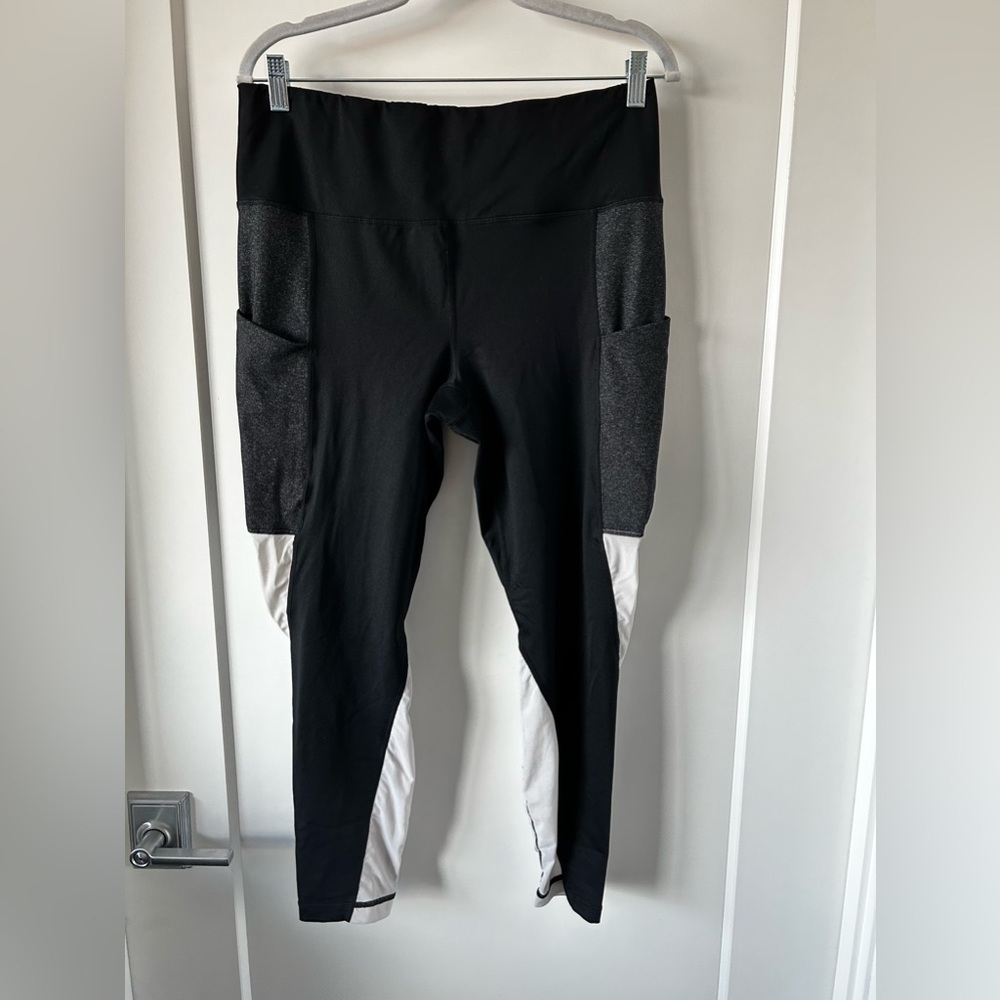 Active Life 13% spandex black&white xxl